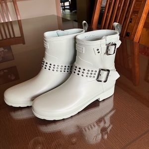 Hunter Refined Studded Biker Boots